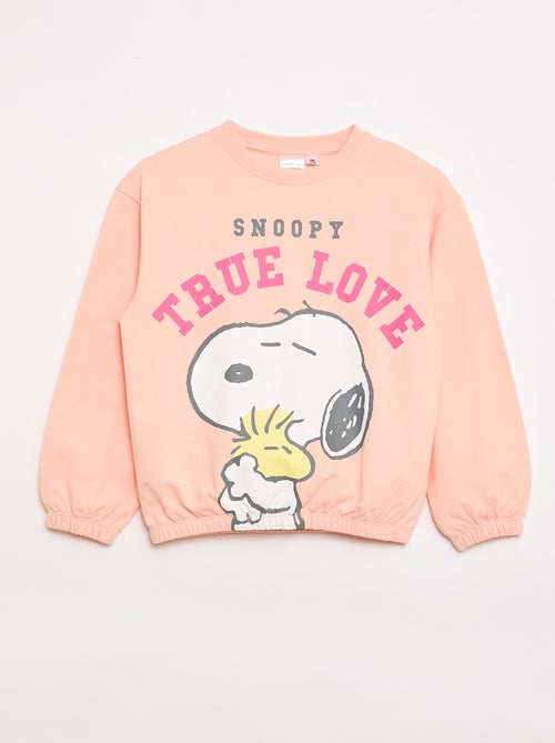 Sweatshirt 'Snoopy' met lange mouwen - Kiabi