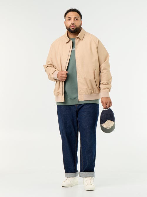 Sweatshirt van molton met opschrift - Kiabi Sweatshirt van molton met opschrift - Kiabi