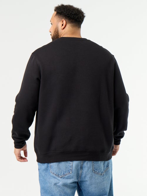 Sweatshirt van molton met opschrift - Kiabi Sweatshirt van molton met opschrift - Kiabi
