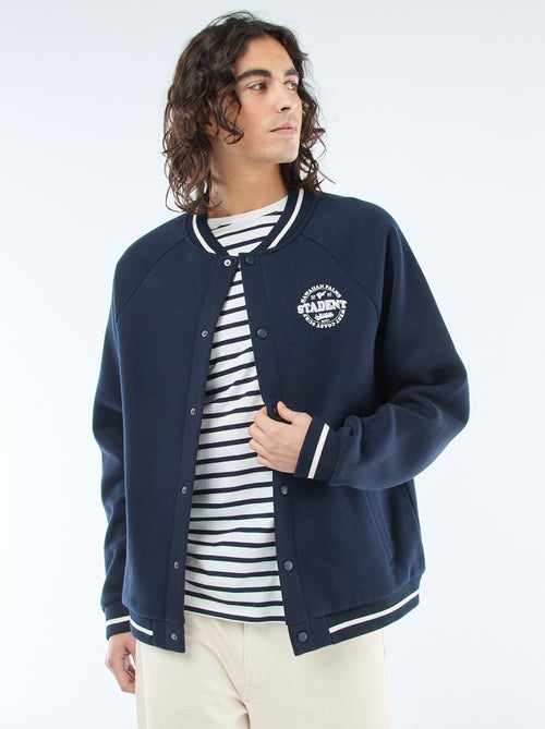 Sweatvest in Amerikaanse stijl - Kiabi