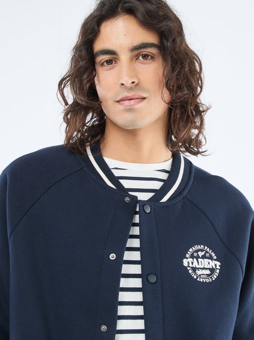 Sweatvest in Amerikaanse stijl - Kiabi