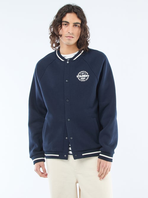 Sweatvest in Amerikaanse stijl - Kiabi