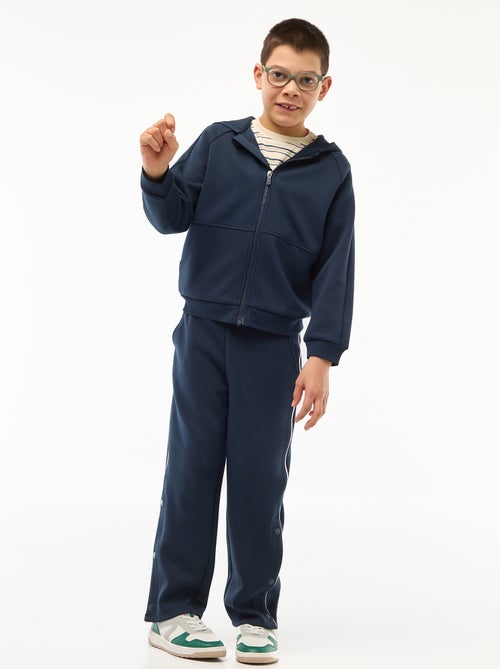 Sweatvest met capuchon - gemakkelijk aan te trekken collectie - Kiabi