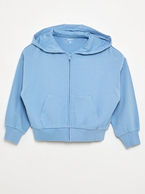 Sweatvest met capuchon - Kiabi