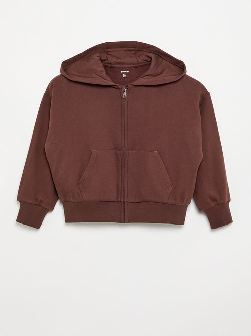 Sweatvest met capuchon - Kiabi