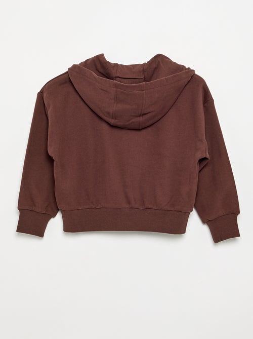 Sweatvest met capuchon - Kiabi
