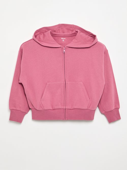 Sweatvest met capuchon - Kiabi