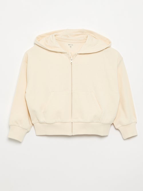 Sweatvest met capuchon - Kiabi