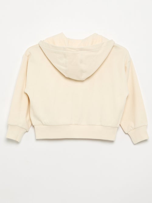 Sweatvest met capuchon - Kiabi