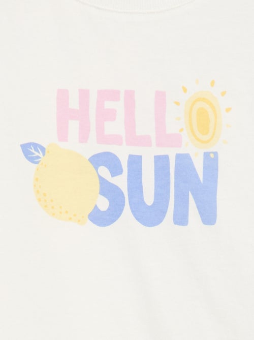 T-shirt - Makkelijk aan te trekken collectie - Kiabi