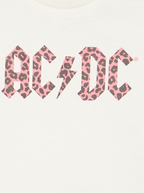 T-shirt 'AC DC' met korte mouwen - Kiabi