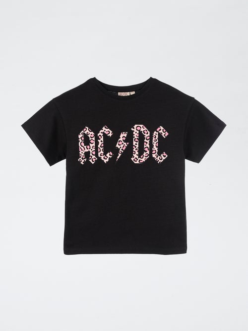 T-shirt 'AC/DC' met korte mouwen - Kiabi