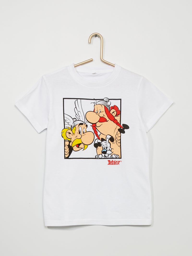 T-shirt 'Asterix en Obelix' wit - Kiabi