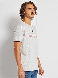 T-shirt 'bandiet' 'Ecodesign' - Kiabi