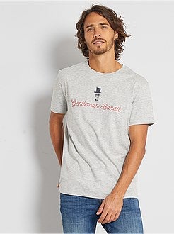 T-shirt 'bandiet' 'Ecodesign' - Kiabi