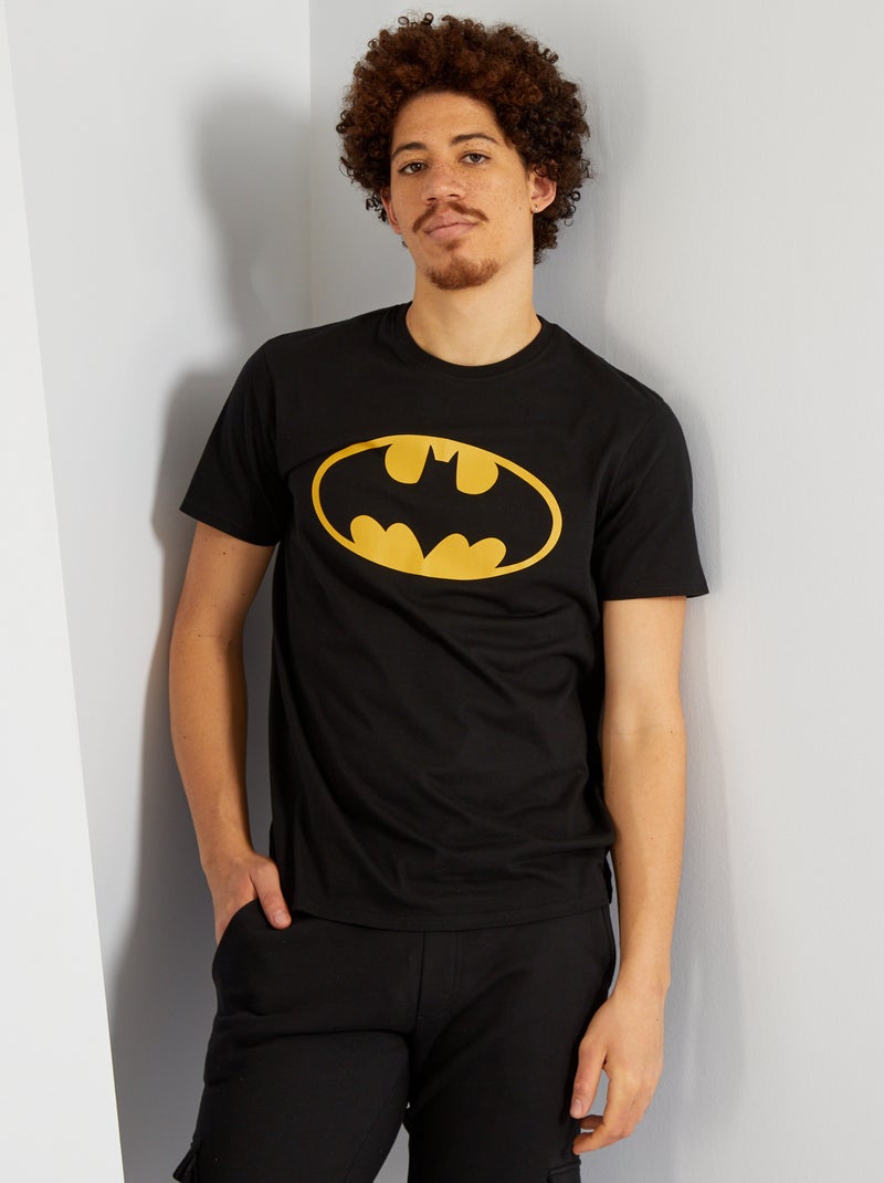 T-shirt 'Batman' zwart - Kiabi