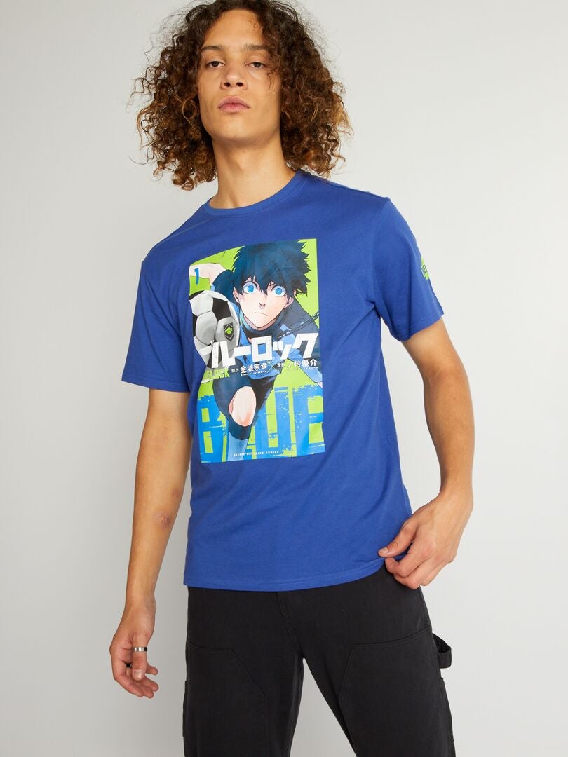 blue hero shirt