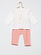     T-shirt + broek 'Giraaf' 'ecodesign' afbeelding 1
