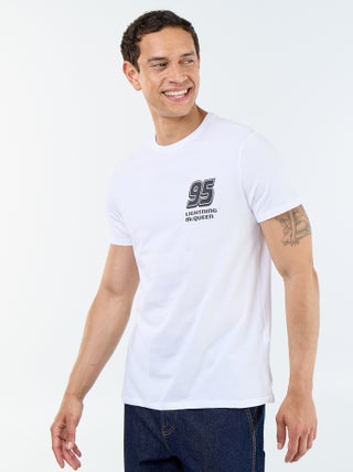 T-shirt 'Cars' 'Disney' 'Pixar' voor- en achterkant