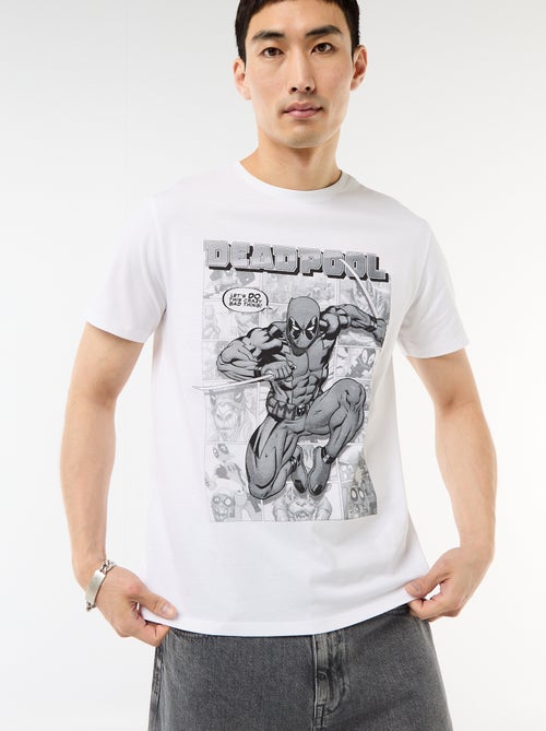 T-shirt 'Deadpool' 'Marvel' met korte mouwen - Kiabi