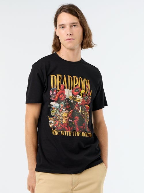 T-shirt 'Deadpool' 'Marvel' met korte mouwen - Kiabi