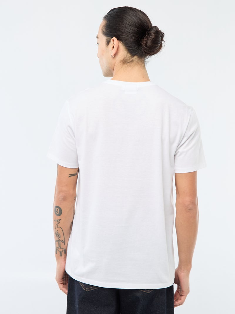 T-shirt 'Deadpool'/'Marvel' Wit - Kiabi