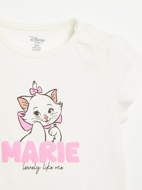T-shirt 'Disney' 'Marie' met korte mouwen - Kiabi