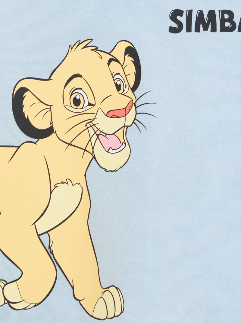 T-shirt 'Disney' met korte mouwen Blauw - Kiabi