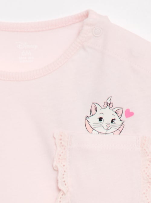 T-shirt 'Disney' met korte mouwen en zak met ruches - Kiabi