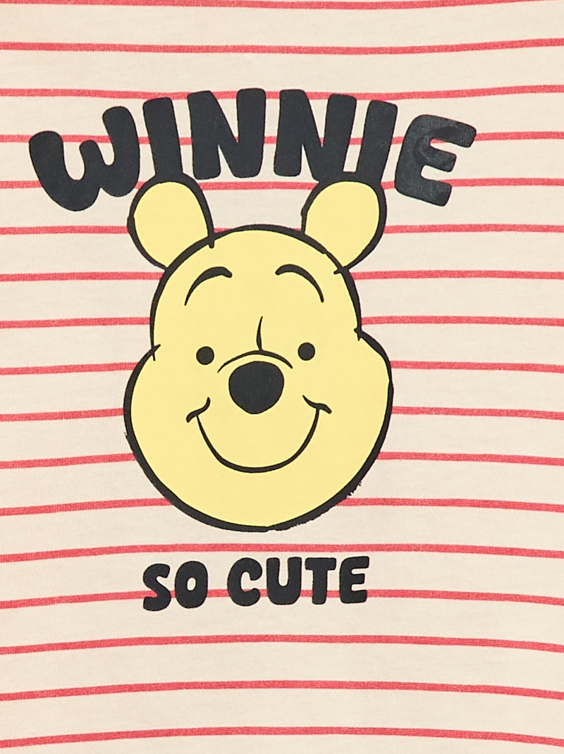 T-shirt 'Disney' met korte mouwen Rood - Kiabi