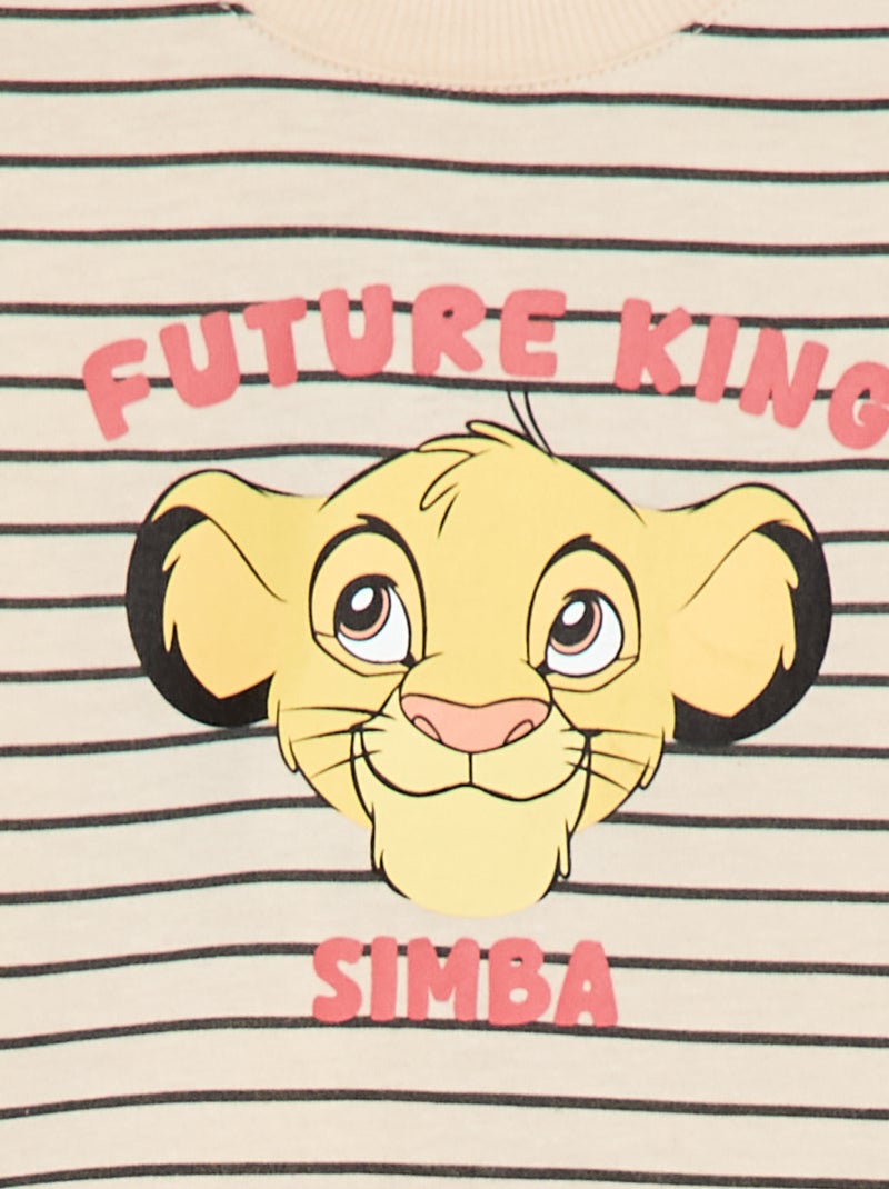 T-shirt 'Disney' met korte mouwen Wit - Kiabi