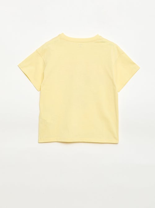 T-shirt 'Disney' 'Mickey' van effen katoen - Kiabi