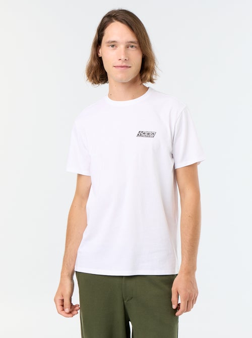 T-shirt 'Disney' 'Pixar' 'Flash McQueen' met print op voor- en achterzijde - Kiabi T-shirt 'Disney' 'Pixar' 'Flash McQueen' met print op voor- en achterzijde - Kiabi