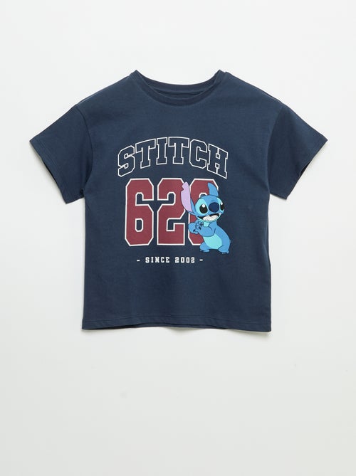 T-shirt 'Disney' 'Stitch' met korte mouwen - Kiabi