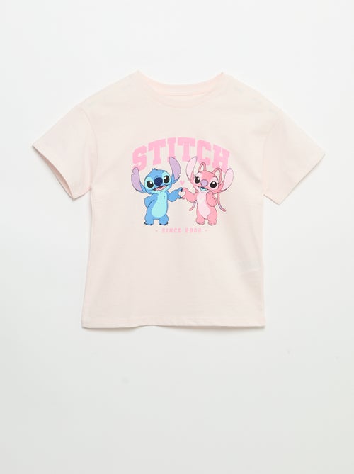T-shirt 'Disney' 'Stitch' met korte mouwen - Kiabi