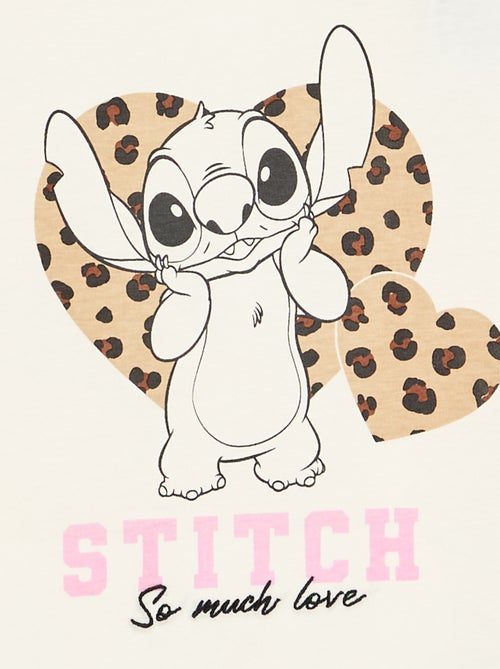 T-shirt 'Disney' 'Stitch' met lange mouwen - Kiabi