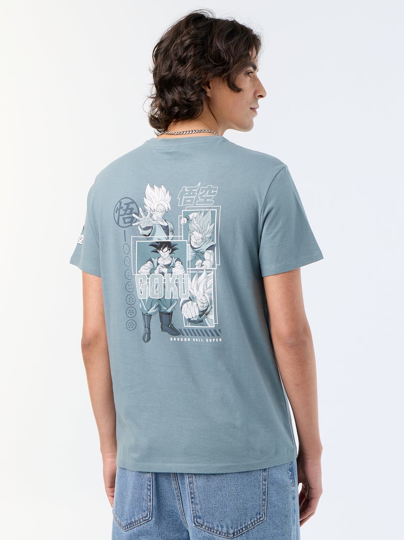 T-shirt 'Dragon Ball' met korte mouwen Blauw - Kiabi