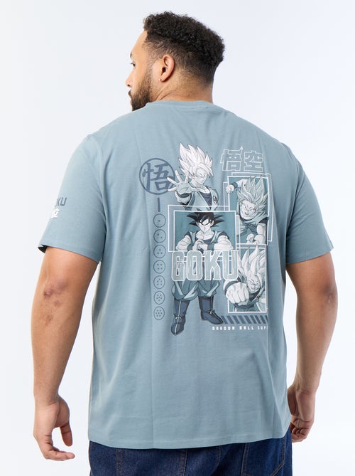 T-shirt 'Dragon Ball Z' bedrukt aan voor- en achterkant - Kiabi