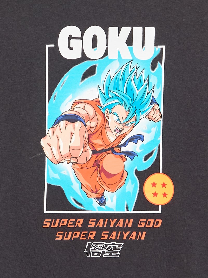 T-shirt 'Dragonball Z' Zwart - Kiabi