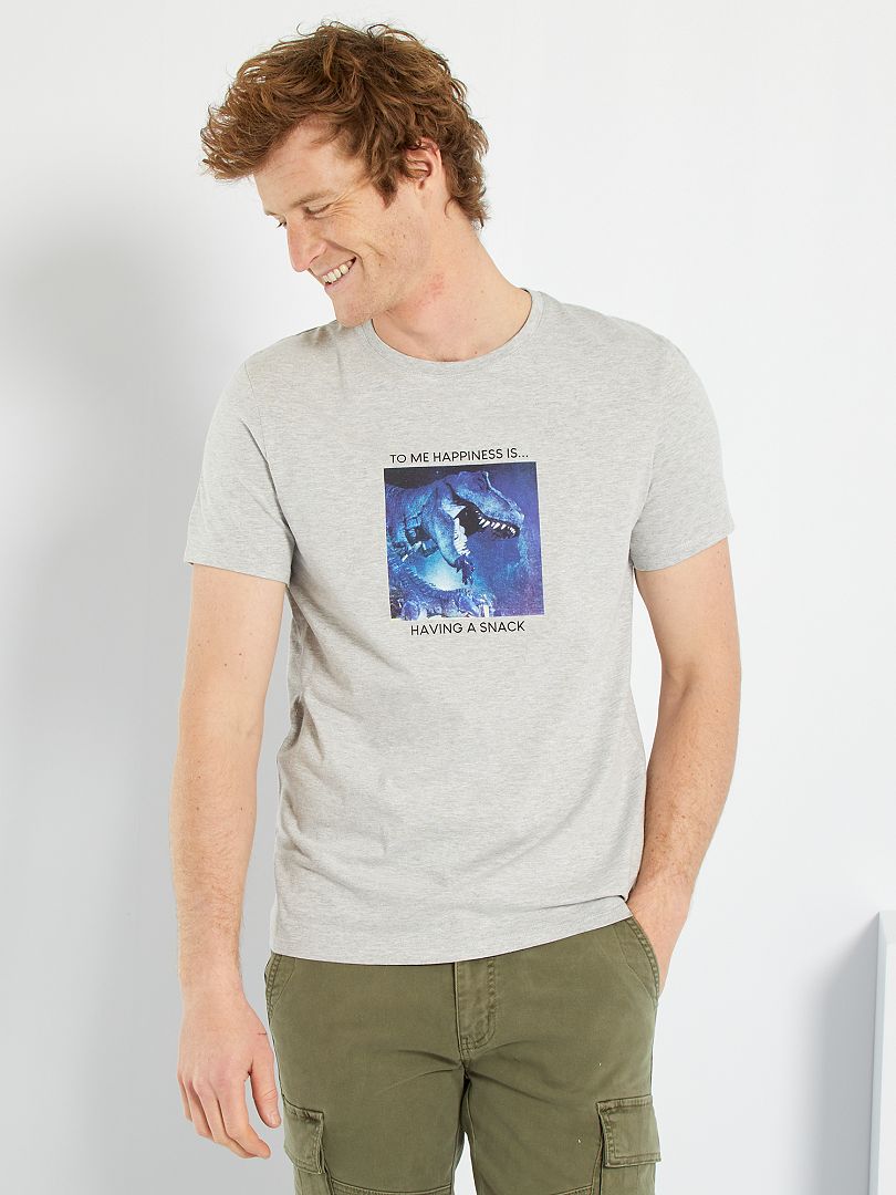 T-shirt 'E.T. the Extra-Terrestrial' GRIJS - Kiabi