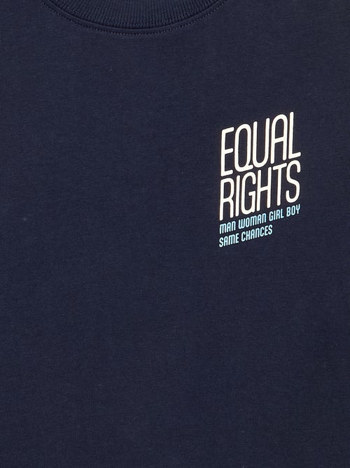 T-shirt 'gendergelijkheid' - Kiabi