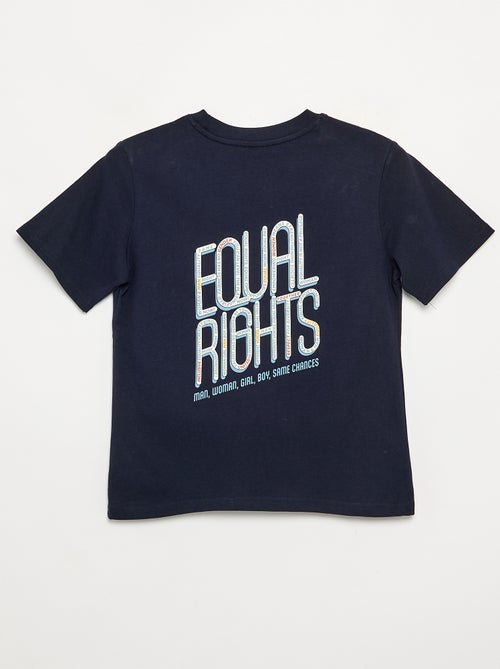 T-shirt 'gendergelijkheid' - Kiabi
