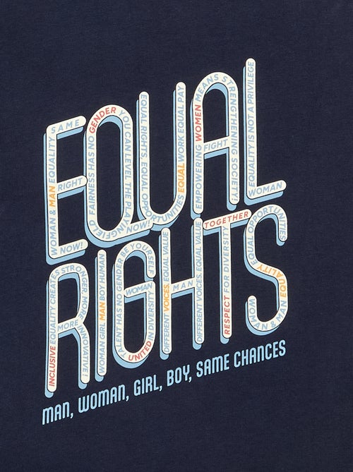 T-shirt 'gendergelijkheid' - Kiabi
