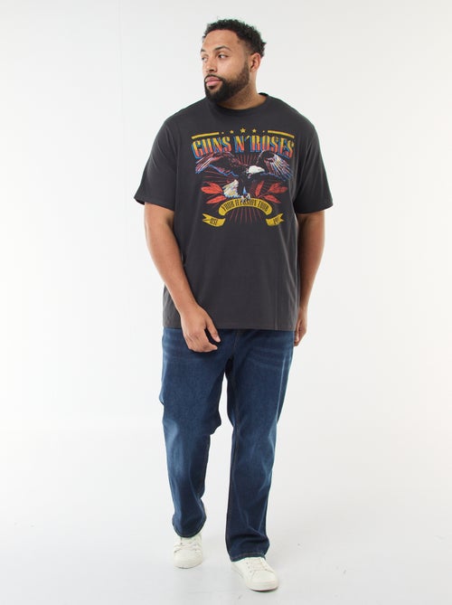 T-shirt 'Guns N' Roses' met korte mouwen - Kiabi