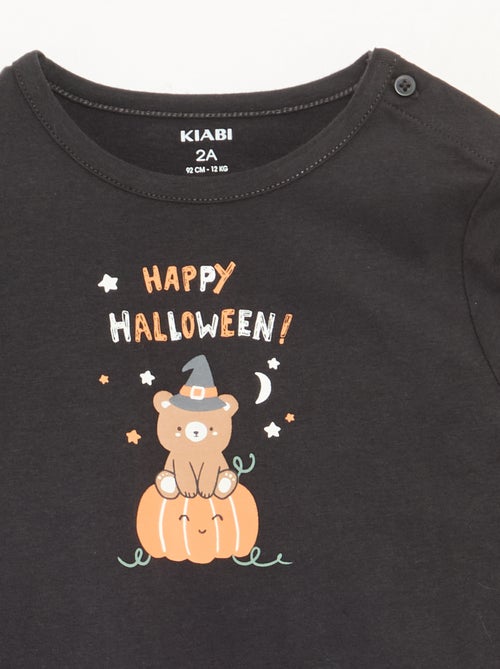 T-shirt 'Halloween' met lange mouwen - Kiabi