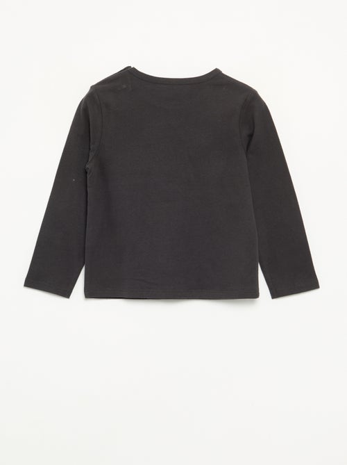 T-shirt 'Halloween' met lange mouwen - Kiabi