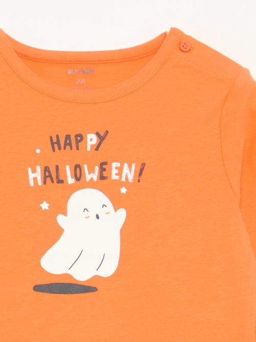 T-shirt 'Halloween' met lange mouwen - Kiabi