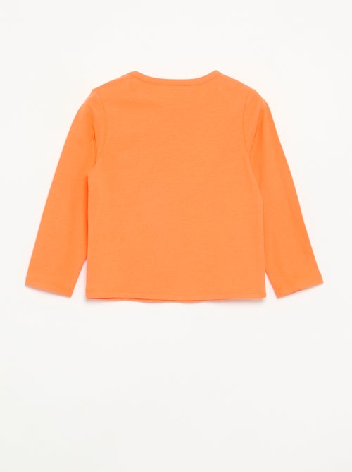 T-shirt 'Halloween' met lange mouwen - Kiabi