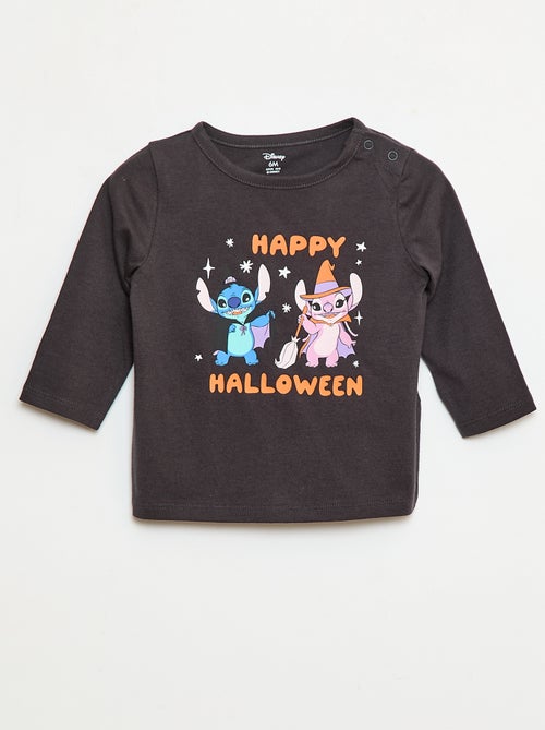 T-shirt 'Halloween' 'Stitch en Angel' 'Disney' - Kiabi