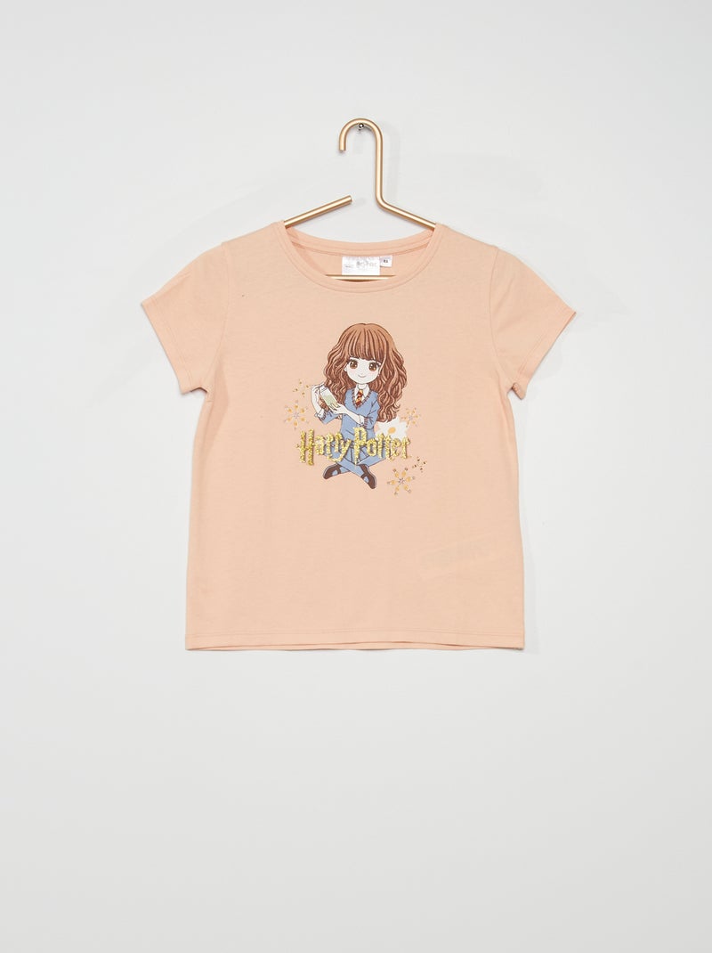 T-shirt 'Harry Potter' 'Hermelien' roze - Kiabi